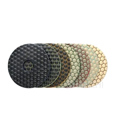 Bantalan Kering Segi Enam Multi Warna